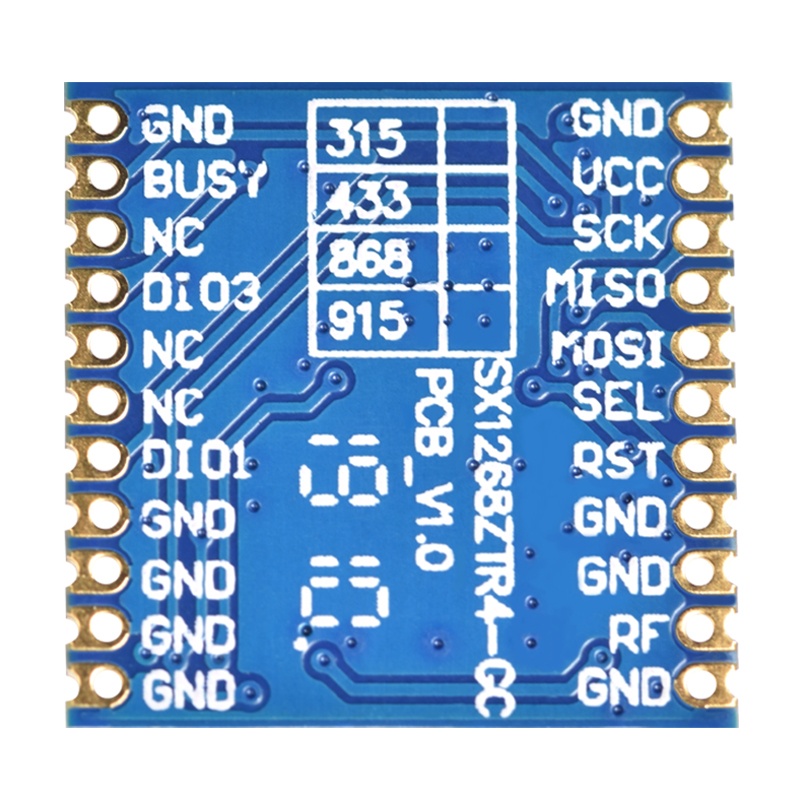 LLCC68 Low-power LoRaFSK Mode 868MHz Wireless RF Module Replaces SX1262 SX1276