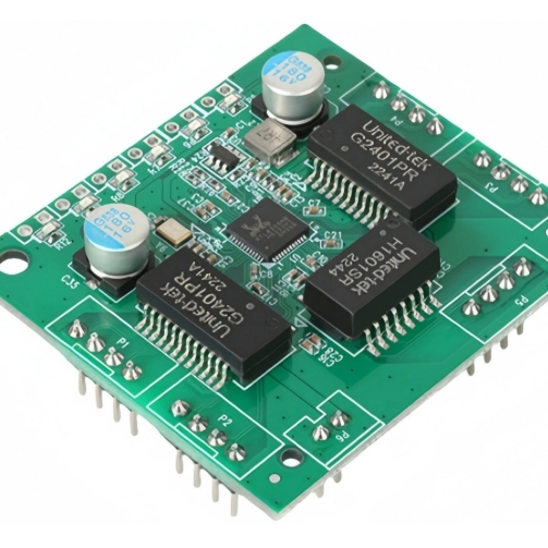 100M mini network switch module SMT processing