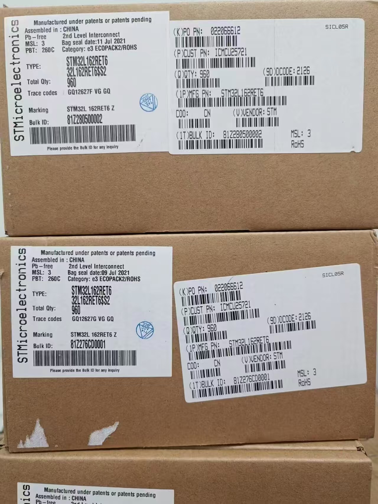 STM32L162RET6 STM32L162RET6TR