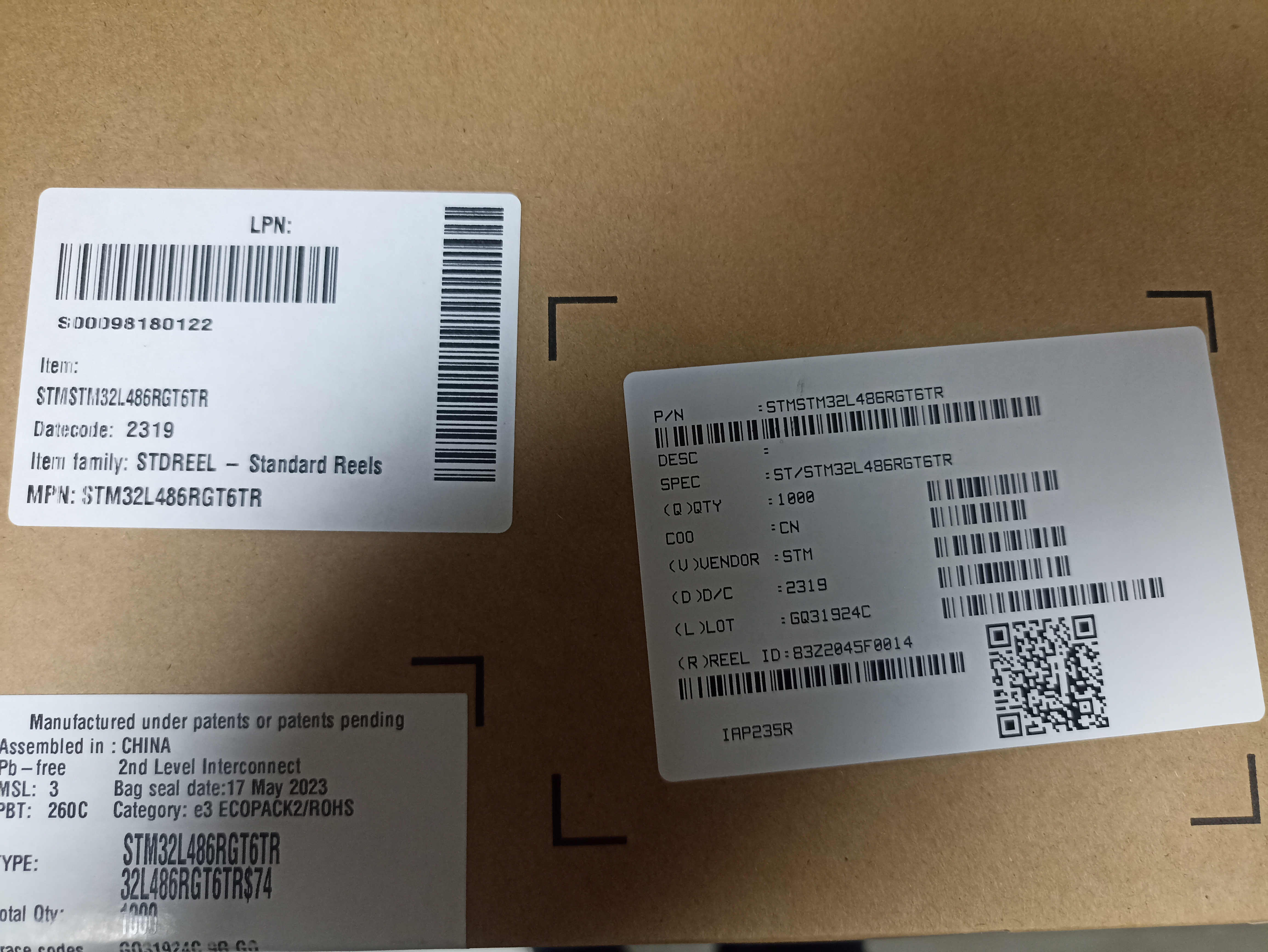 STM32L486RGT6TR ST