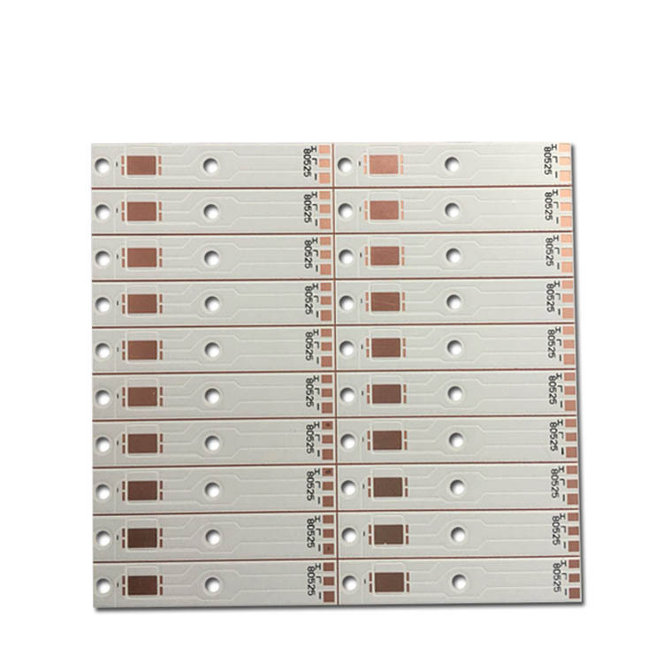 Contrôleur de véhicules électriques substrat en aluminium Haute conductivité thermique lampe LED Fabrication de substrat en aluminium