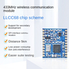Lora Spread Spectrum LLCC68 Chip FSK 433MHz Modul Komunikasi Transceiver Nirkabel Low Power SX1278 1268