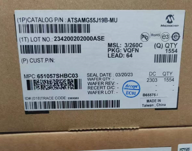 ATSAMG55J19B-MU