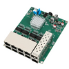 8-port industri gigabit lengkap 2-optik 8-elektrik modul sakelar