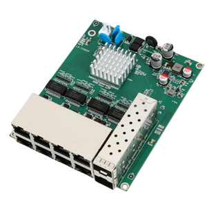 8-port industrial-grade full Gigabit 2-optical 8-electrical switch module
