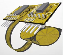 Stretchable Rollable Display PCB