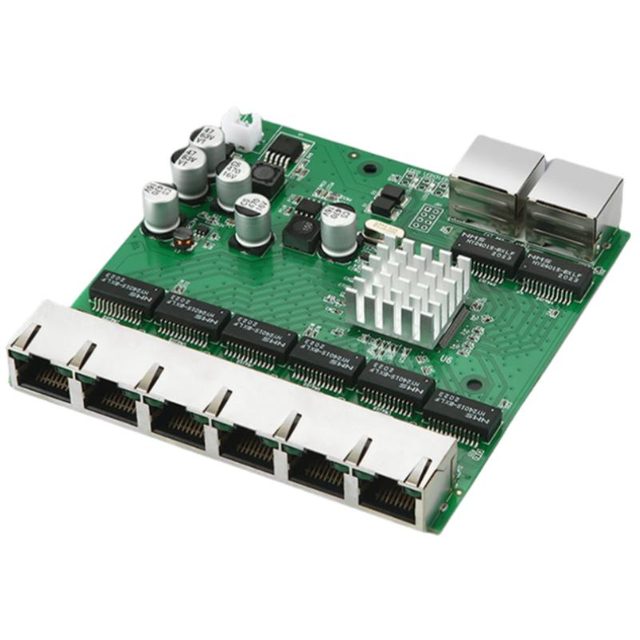 Industrial Gigabit Switch Module PCB Assembly Service