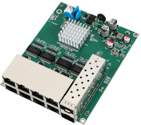 Port Daya Kelas 8 Industri 2 Modul Sakelar Gigabit Gigabit