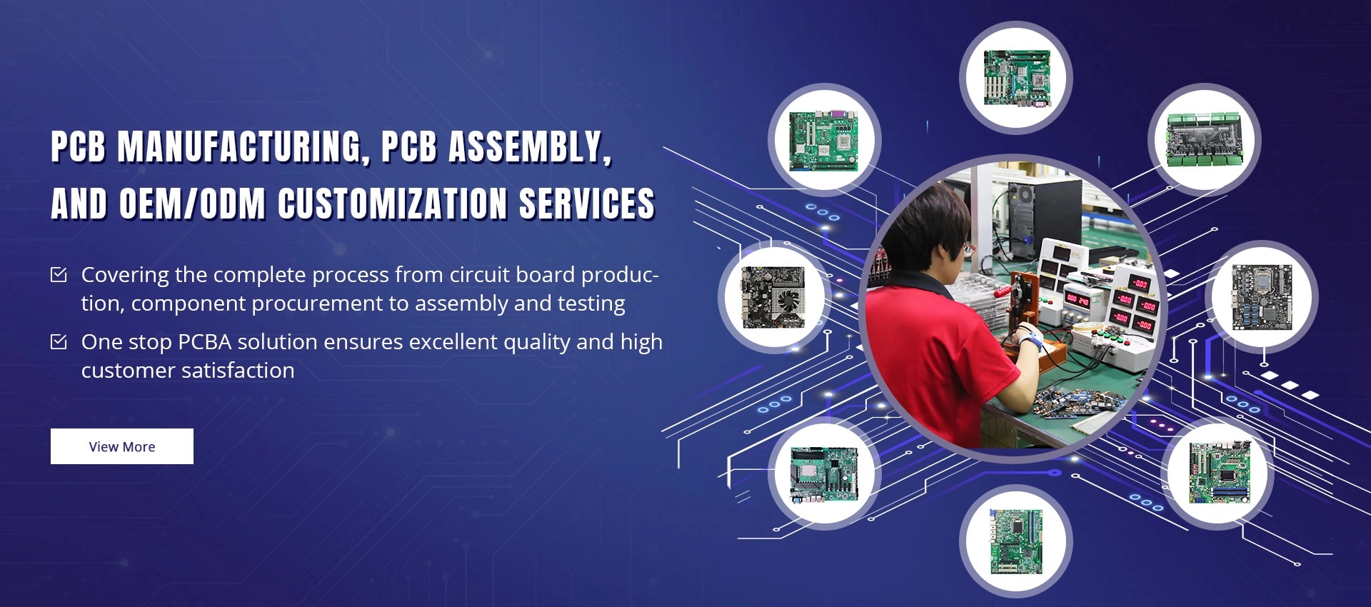 PCB manufacturer, PCB assembly supplier