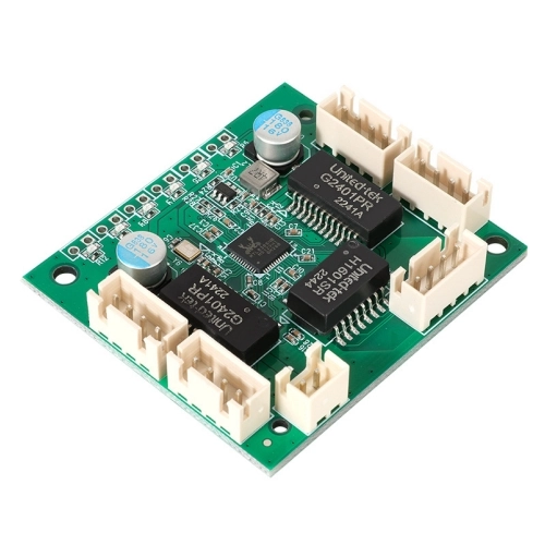 100M mini network switch module SMT processing