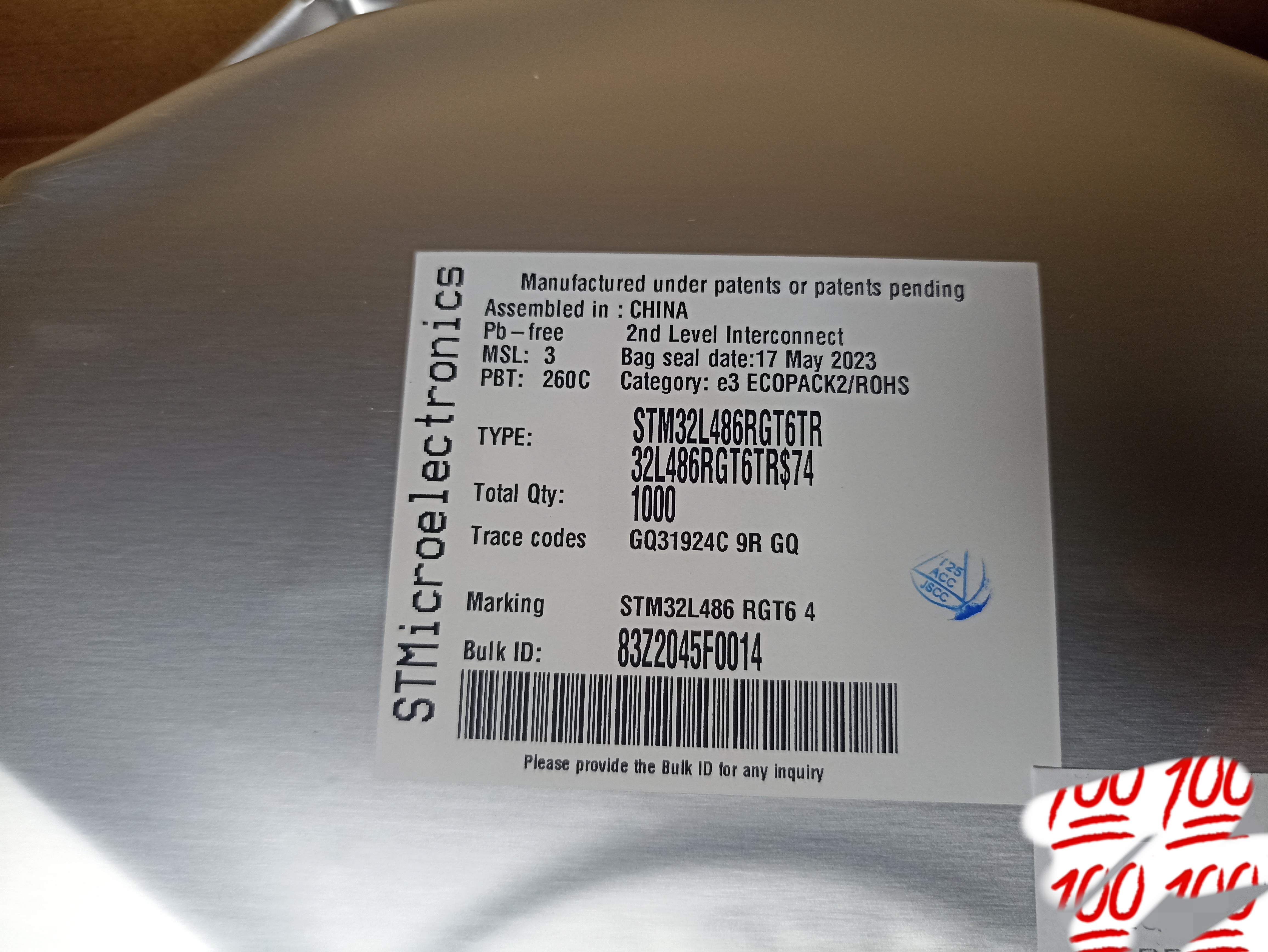 STM32L486RGT6 STM32L486RGT6TR