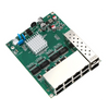 8-port industri gigabit lengkap 2-optik 8-elektrik modul sakelar