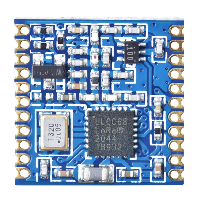 LLCC68 LOT-Power Lorafsk Mode 868MHz ကြိုးမဲ့ RF Module သည် SX1262 SX1276 ကိုအစားထိုးသည်